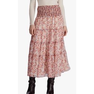 Lauren Ralph Lauren Floral Ruffled Skirt